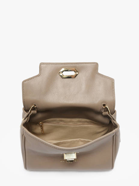 Cross Body Tas Mademoiselle Grace Leder Lancaster Beige mademoiselle grace 101 ander zicht 3
